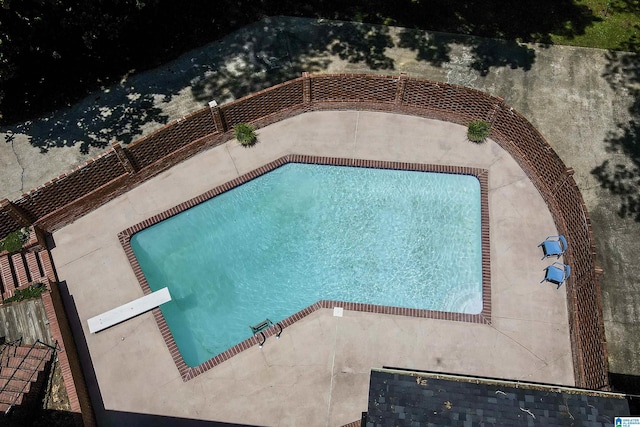 5 Christopher Way, Anniston, AL 36207 - swimming pool featuring a diving board