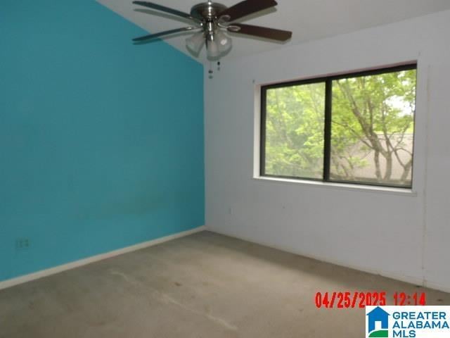 3821 Windhover Cir Unit 6, Vestavia Hills, AL 35216 - carpeted empty room featuring a ceiling fan