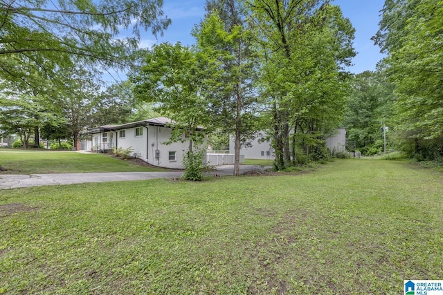 3824 Midway Rd, Adamsville, AL 35005 - view of yard