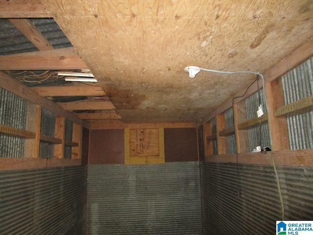 view of horse barn