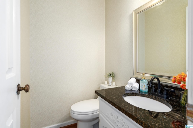 2017 Crossvine Rd, Hoover, AL 35244 - bathroom featuring vanity and toilet