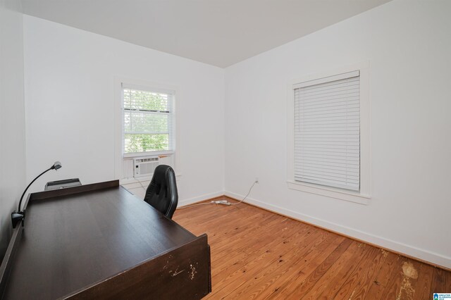 1352 County Road 185, Jemison, AL 35085 - unfurnished office featuring baseboards and light wood-type flooring