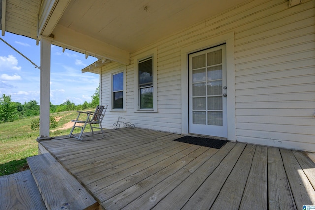 1352 County Road 185, Jemison, AL 35085 - view of deck