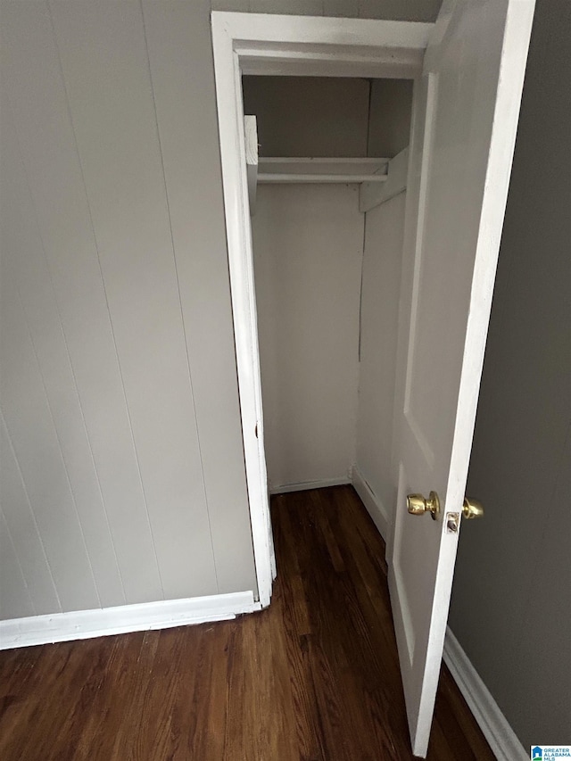 view of closet