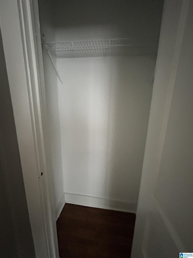 view of closet