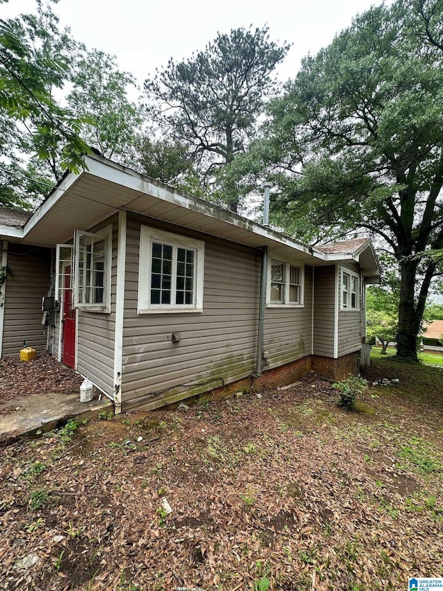 view of property exterior