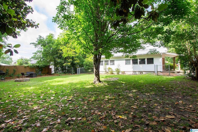 402 8th St, Clanton, AL 35045 - view of yard