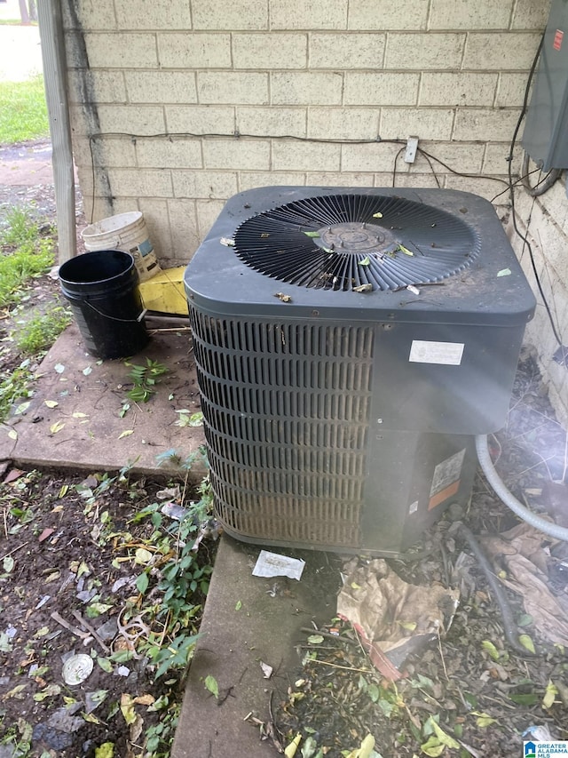 details featuring cooling unit