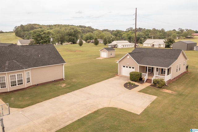 145 Cameron Ct, Alexandria, AL 36250 - aerial view