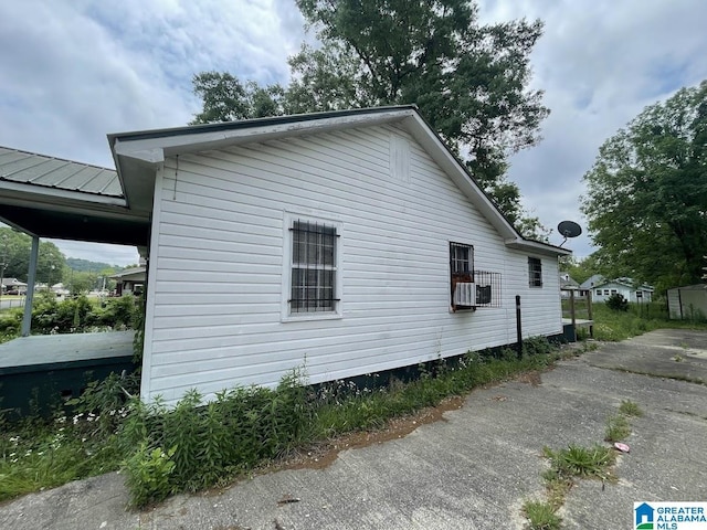 view of property exterior