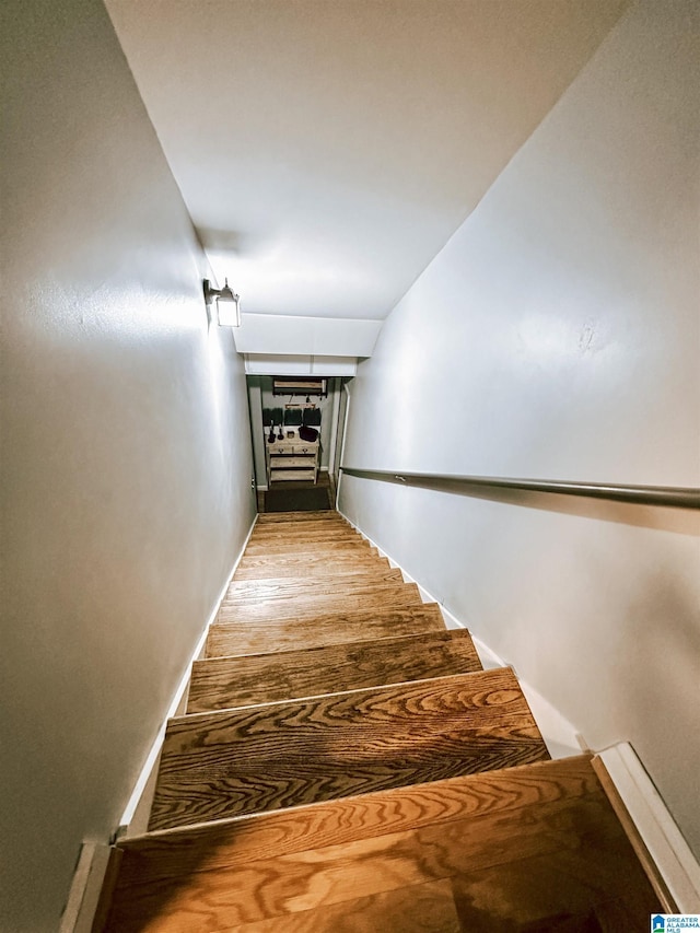 view of stairs