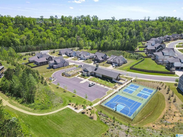 4546 Brexton St, Trussville, AL 35173 - drone / aerial view with a residential view