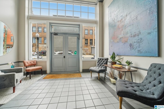 view of community lobby
