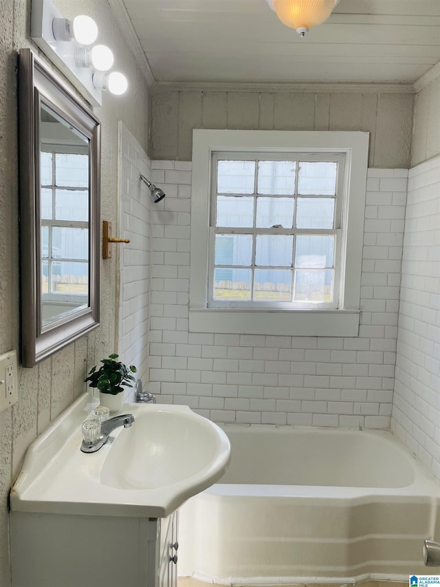 bathroom featuring a sink