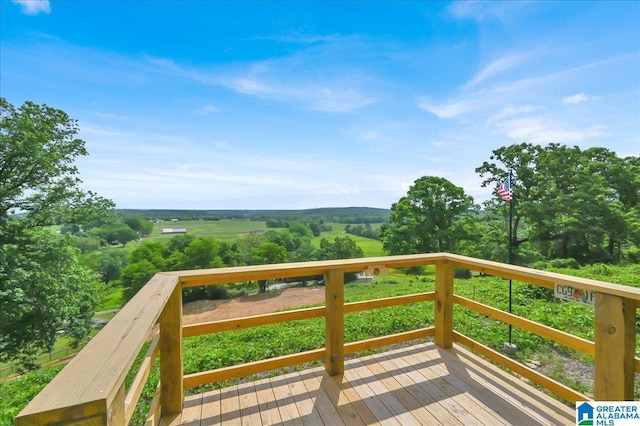 view of deck