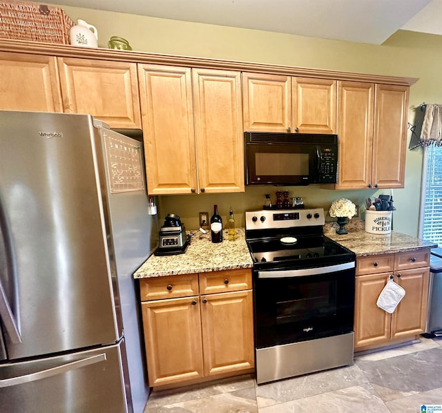 971 Old Cahaba Dr, Helena, AL 35080 - kitchen with appliances with stainless steel finishes and light stone counters