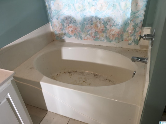 1037 Windsor Pkwy, Moody, AL 35004 - full bath with tile patterned flooring and a tub to relax in
