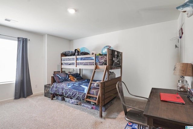 1064 Timberline Rdg, Calera, AL 35040 - bedroom featuring baseboards, carpet flooring, and visible vents