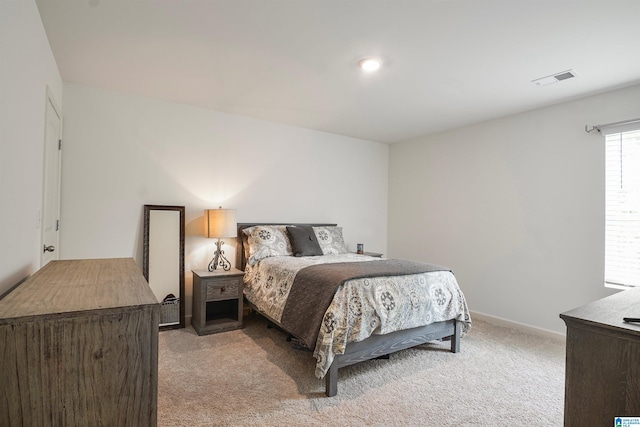 1064 Timberline Rdg, Calera, AL 35040 - bedroom featuring light colored carpet, visible vents, and baseboards