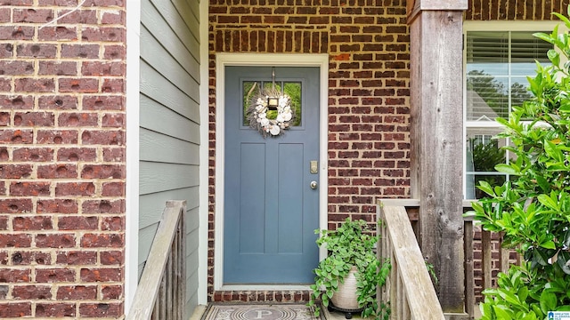 1064 Timberline Rdg, Calera, AL 35040 - entrance to property with brick siding