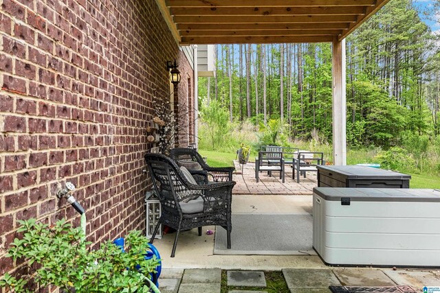 1064 Timberline Rdg, Calera, AL 35040 - view of patio