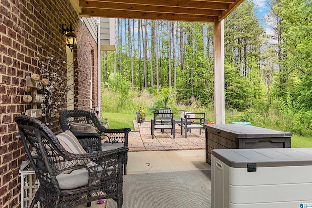 1064 Timberline Rdg, Calera, AL 35040 - view of patio