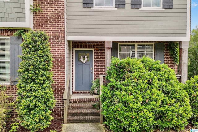 1064 Timberline Rdg, Calera, AL 35040 - entrance to property with brick siding