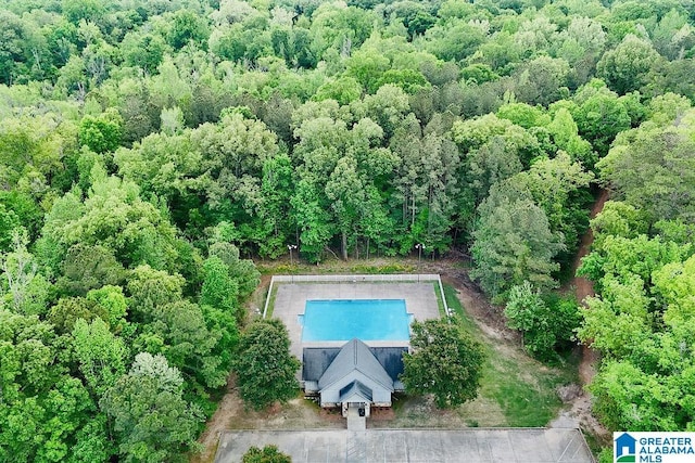 1064 Timberline Rdg, Calera, AL 35040 - aerial view with a forest view