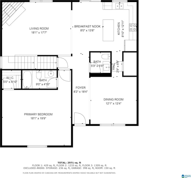 1064 Timberline Rdg, Calera, AL 35040 - plan