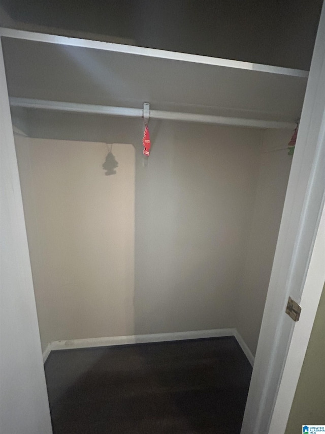 view of closet