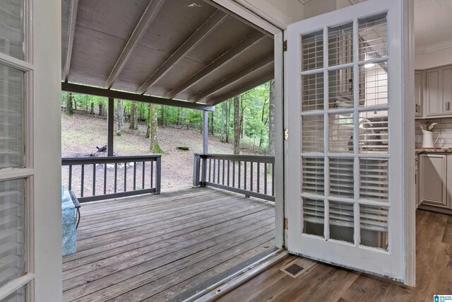 816 8th Cir N, Pell City, AL 35125 - view of deck