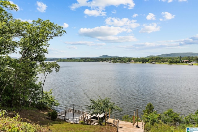 825 Dogwood Ln, Ashville, AL 35953 - view of water feature with a mountain view