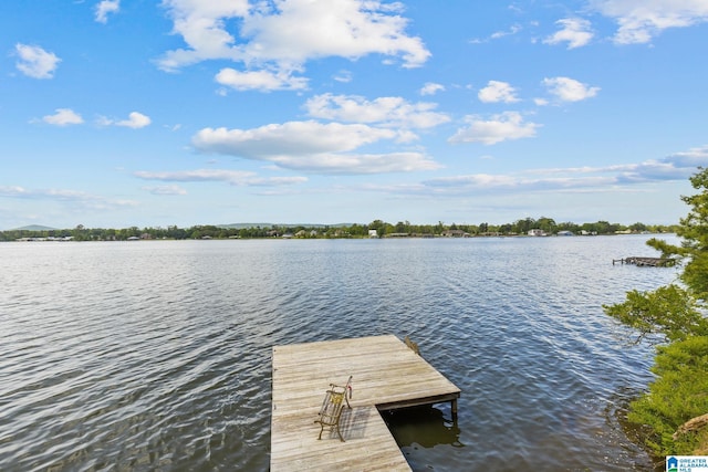 825 Dogwood Ln, Ashville, AL 35953 - view of dock featuring a water view