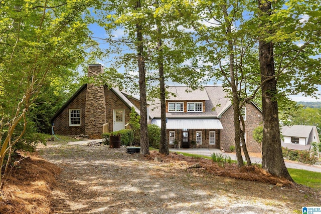 825 Dogwood Ln, Ashville, AL 35953 - view of front facade with a chimney