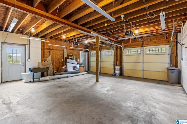 825 Dogwood Ln, Ashville, AL 35953 - garage with a garage door opener