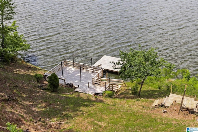 825 Dogwood Ln, Ashville, AL 35953 - dock area featuring a water view