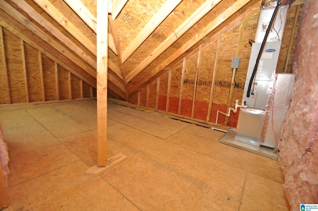 298 Appleford Rd, Helena, AL 35080 - unfinished attic featuring heating unit