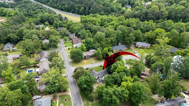 2616 Chimney Hills Cir, Vestavia Hills, AL 35226 - aerial view of property's location featuring nearby suburban area