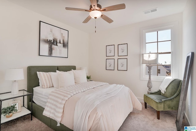 0571 Preserve Pkwy, Hoover, AL 35226 - carpeted bedroom with a ceiling fan