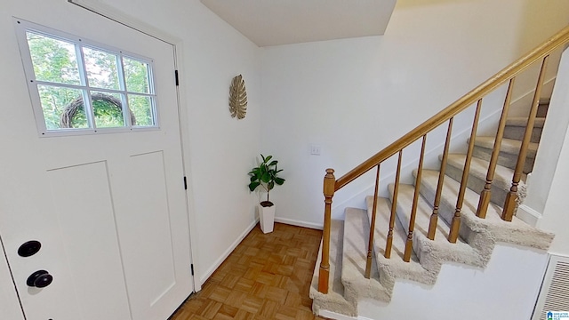 116 Pine Rock Ln, Hoover, AL 35226 - foyer featuring stairway