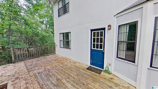 116 Pine Rock Ln, Hoover, AL 35226 - view of wooden terrace