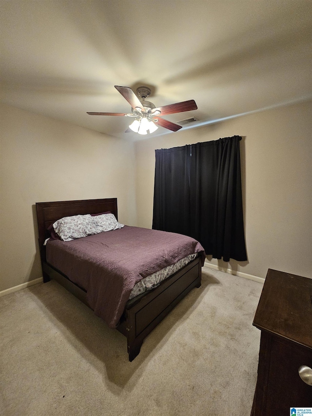 1082 Ivy Pl, Moody, AL 35004 - bedroom with carpet flooring, a ceiling fan, and baseboards