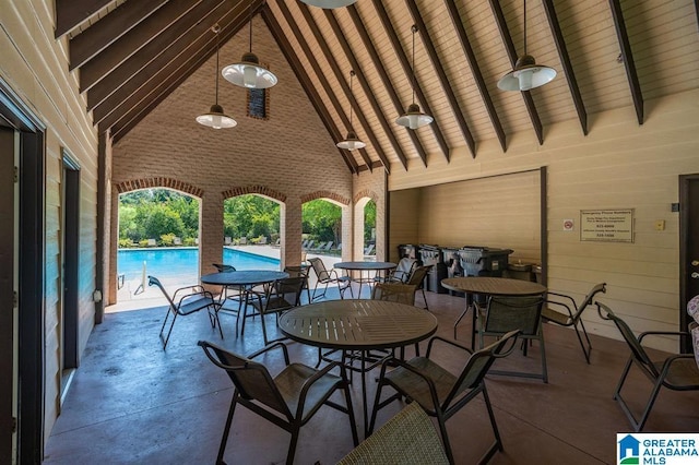 2232 Acton Park Cir, Birmingham, AL 35243 - view of patio with an outdoor pool