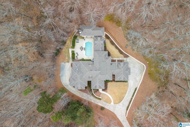4035 Saint Charles Dr, Hoover, AL 35242 - aerial view of property's location featuring a pool