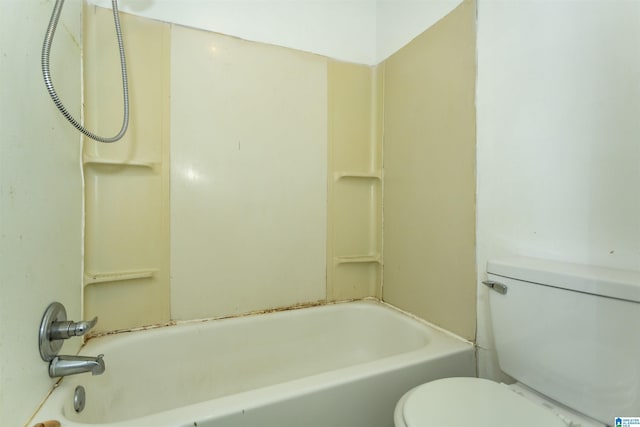 bathroom featuring toilet