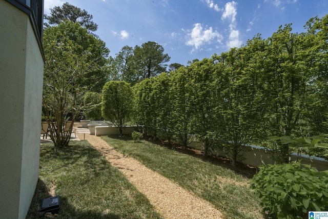 view of yard