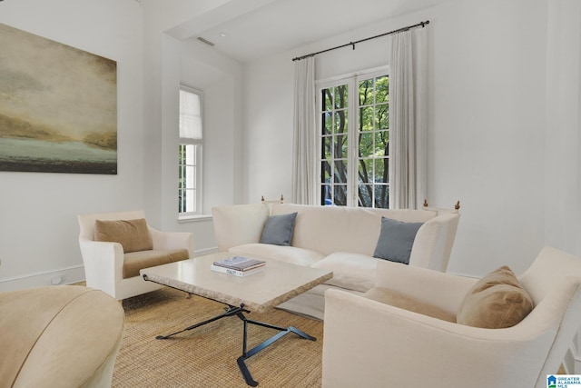 view of living room