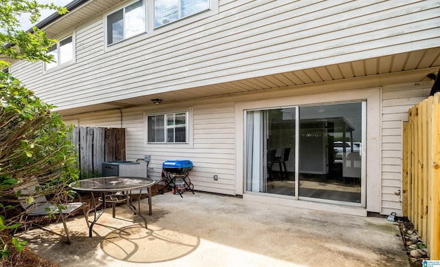 3657 Haven View Cir Unit 3657, Hoover, AL 35216 - view of patio with a grill and fence