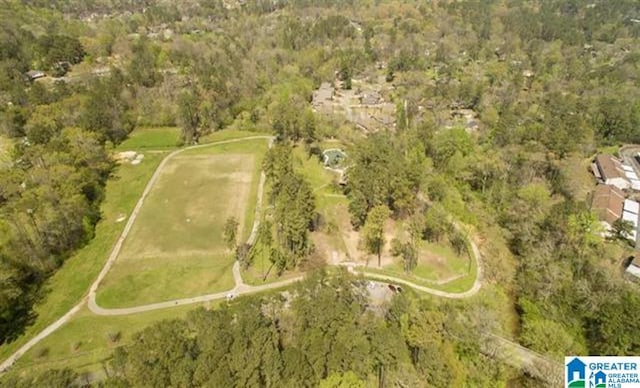 3657 Haven View Cir Unit 3657, Hoover, AL 35216 - aerial view of property's location with a heavily wooded area
