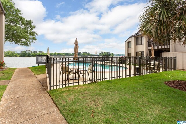 view of community pool